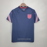 Inglaterra Camiseta de Entrenamiento 2021 Azul
