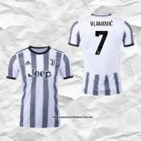 Primera Juventus Camiseta Jugador Vlahovic 2022-2023