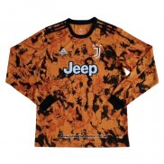 Tercera Juventus Camiseta 2020-2021 Manga Larga