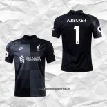 Liverpool Camiseta Portero Jugador A.Becker 2021-2022 Negro