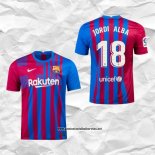 Primera Barcelona Camiseta Jugador Jordi Alba 2021-2022