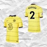 Segunda Chelsea Camiseta Jugador Rudiger 2021-2022
