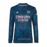 Tercera Arsenal Camiseta 2020-2021 Manga Larga