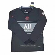 Tercera Paris Saint-Germain Camiseta 2021-2022 Manga Larga